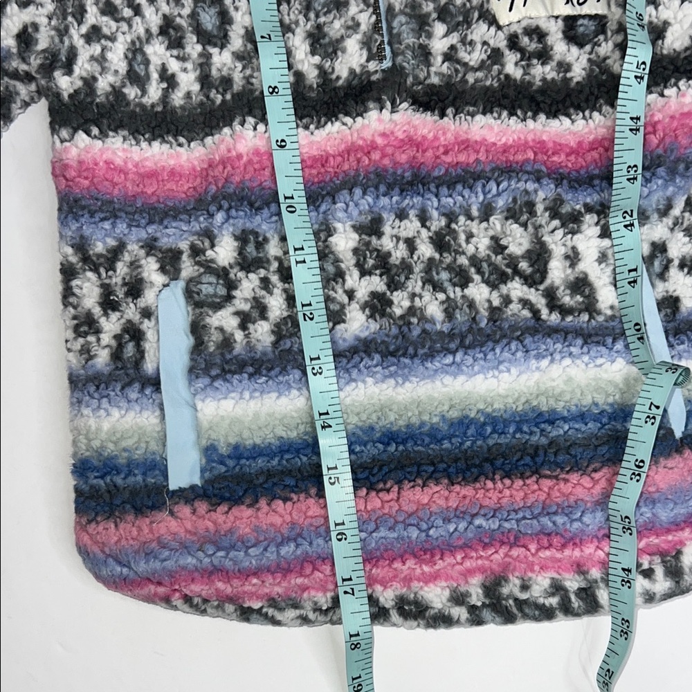 Hurley Cozy Striped Fleece Girls (size 4/5) - Picture 7 of 11